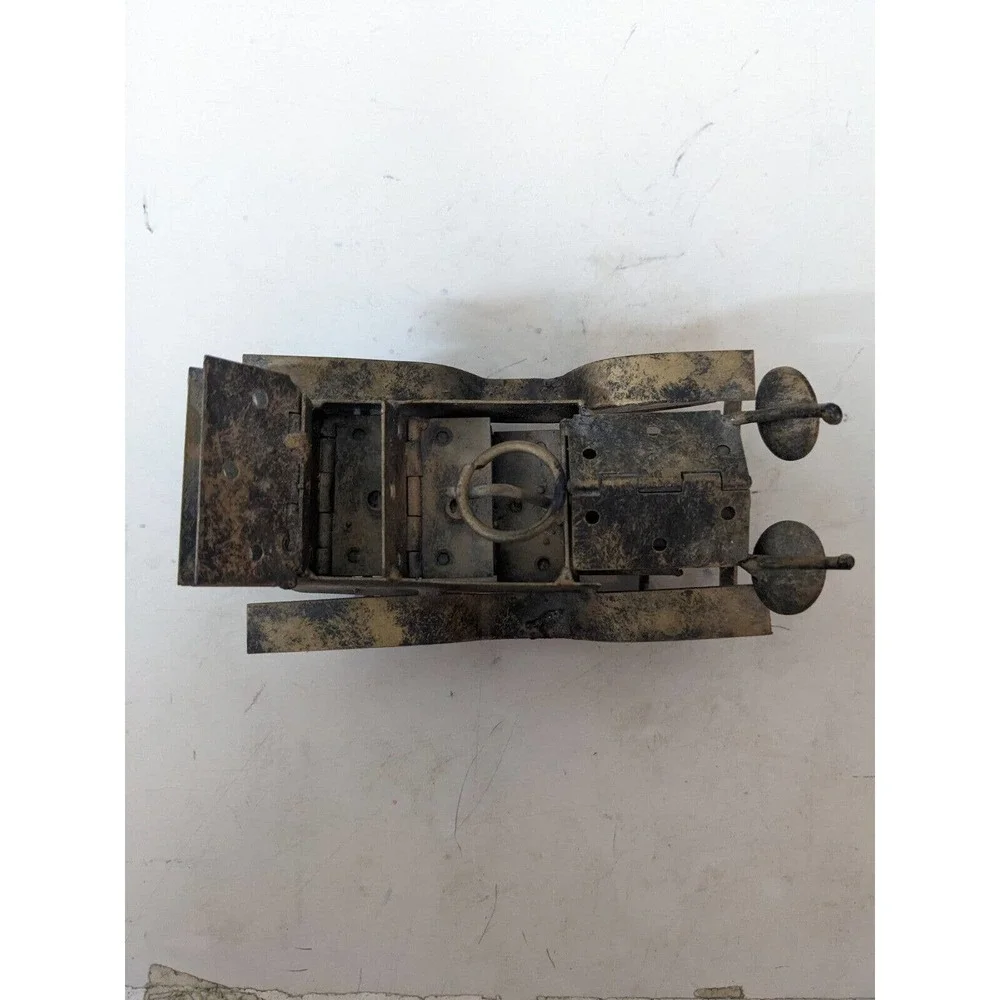 Folk Art Metal Scrap Antique Car Super‎ Cool